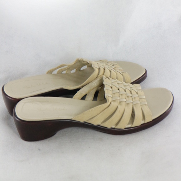 STUDIO WORKS Ames Strappy Open Low heel Sandals - Picture 4 of 8